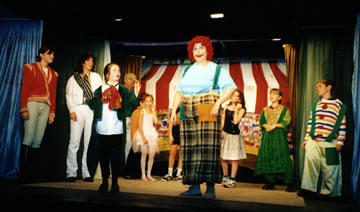 Sadie Spangle's Circus-clowns